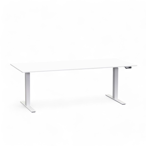 Elektrisch höhenverstellbarer Schreibtisch Tradingzone Work Pro (Weiss, Neu, 180x80, Weiss)