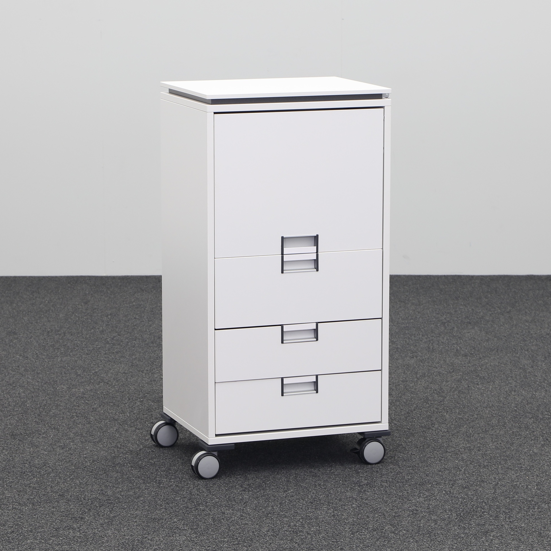 Büro Caddys Steelcase Moby (Gut, Mit Schlüssel)