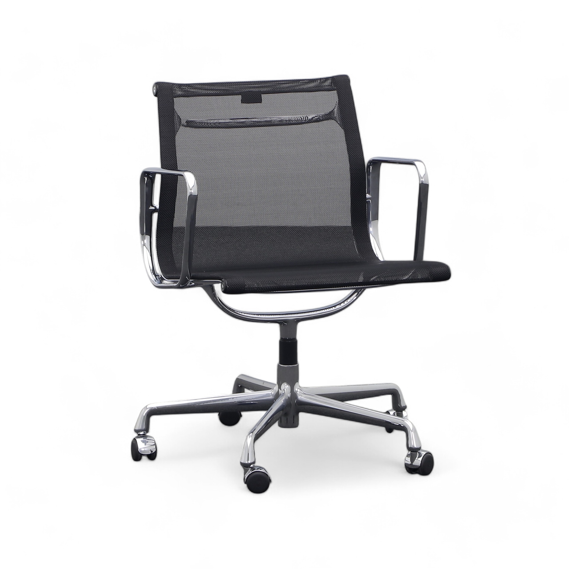 Vitra Aluminium Chair EA 108 Netz auf Rollen (Normal Gebraucht)
