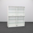 Flügeltürschränke mit Glasfront (Gut, mit Schlüssel)