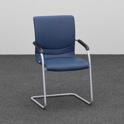 Freischwinger Sitzungsstühle (Normal gebraucht)