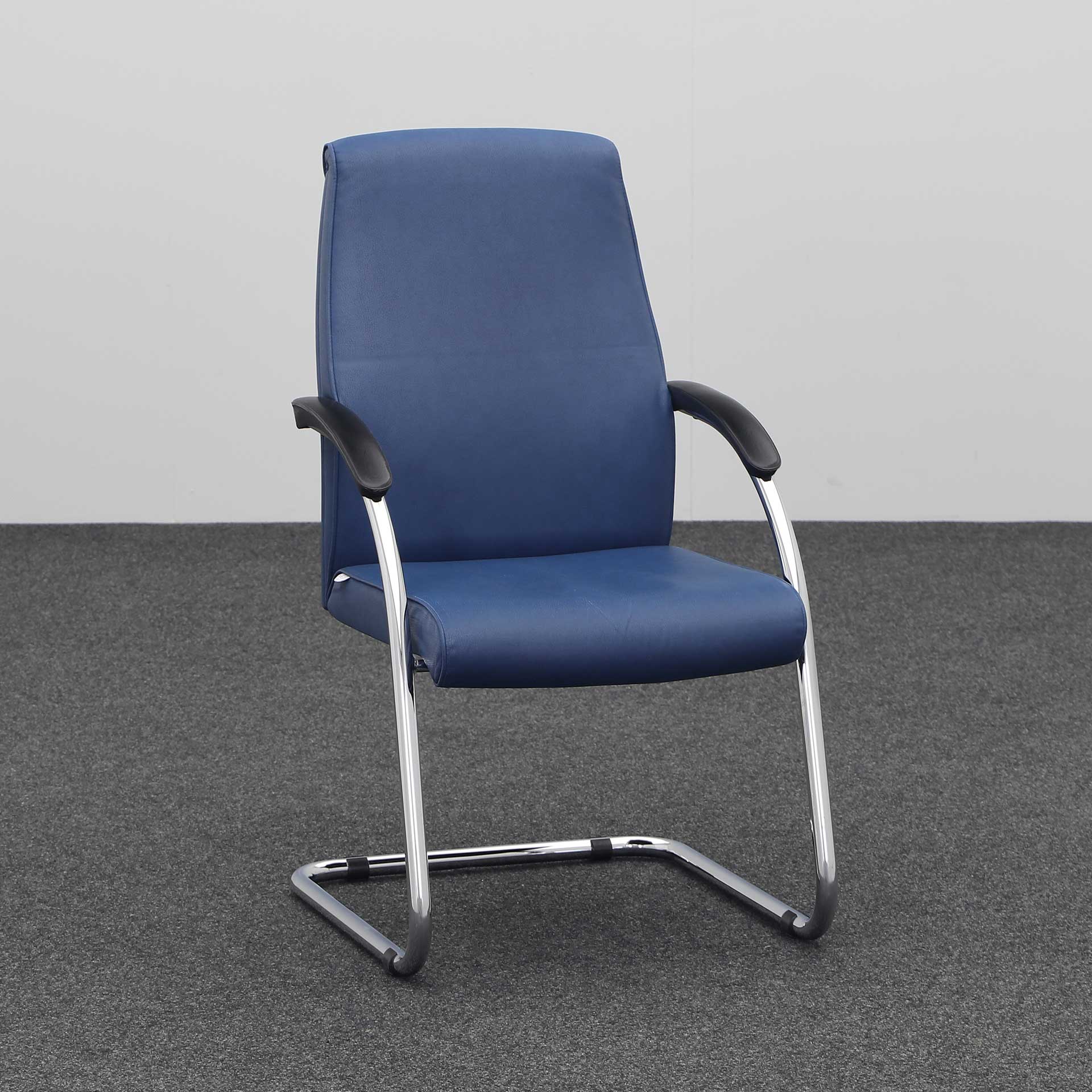 Freischwinger Sitzungsstühle (Normal Gebraucht)