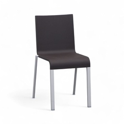 Vitra 03 Stuhl stapelbar (Normal gebraucht, Dunkelbraun)