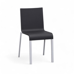 Vitra 03 Stuhl stapelbar (Gut, Schwarz)