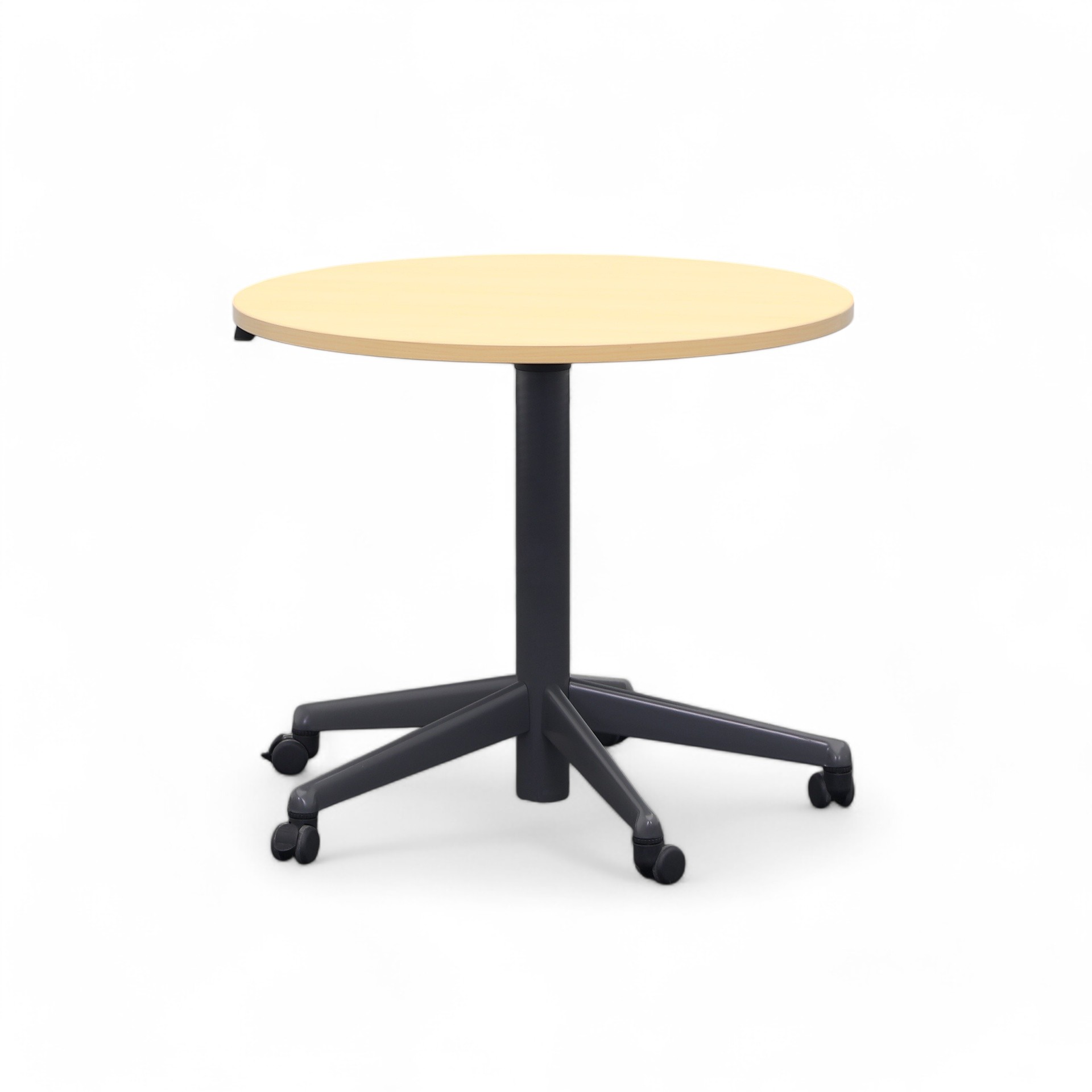 Konferenztisch höhenverstellbar Steelcase auf Rollen (Gut)