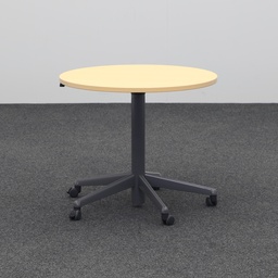 Stehkonferenztisch höhenverstellbar Steelcase auf Rollen (Gut)