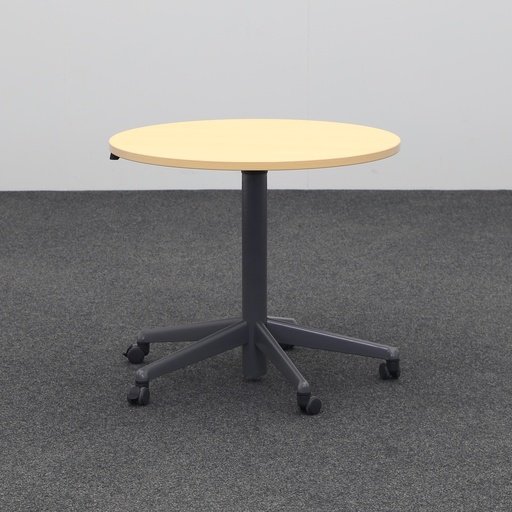 Stehkonferenztisch höhenverstellbar Steelcase auf Rollen (Gut)