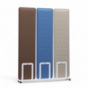 Partition walls on castors Steelbox (Beige, Very good)