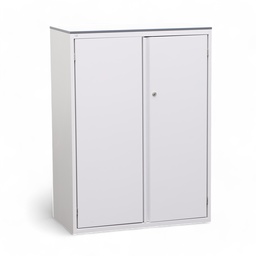 Metallschrank Lista LO One, weiss, mit Flügeltüren (Gut)