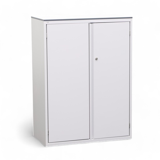 Metallschrank Lista LO One, weiss, mit Flügeltüren (Gut)