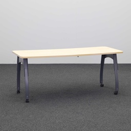Schreibtisch auf Rollen (Normal gebraucht)