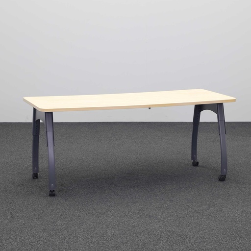Schreibtisch auf Rollen (Normal gebraucht)