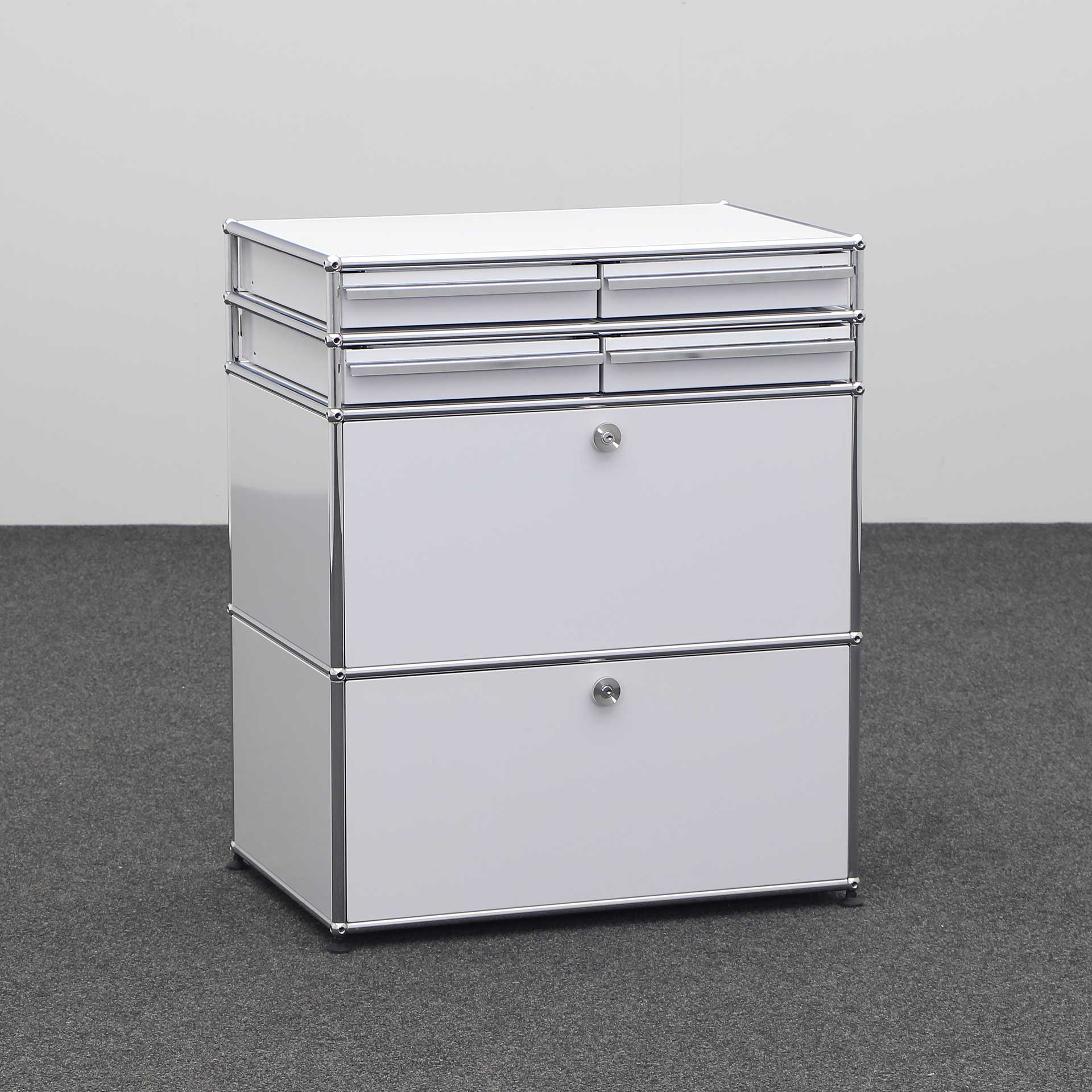 Modulschränke USM Haller (Normal gebraucht, Mit Schlüssel)