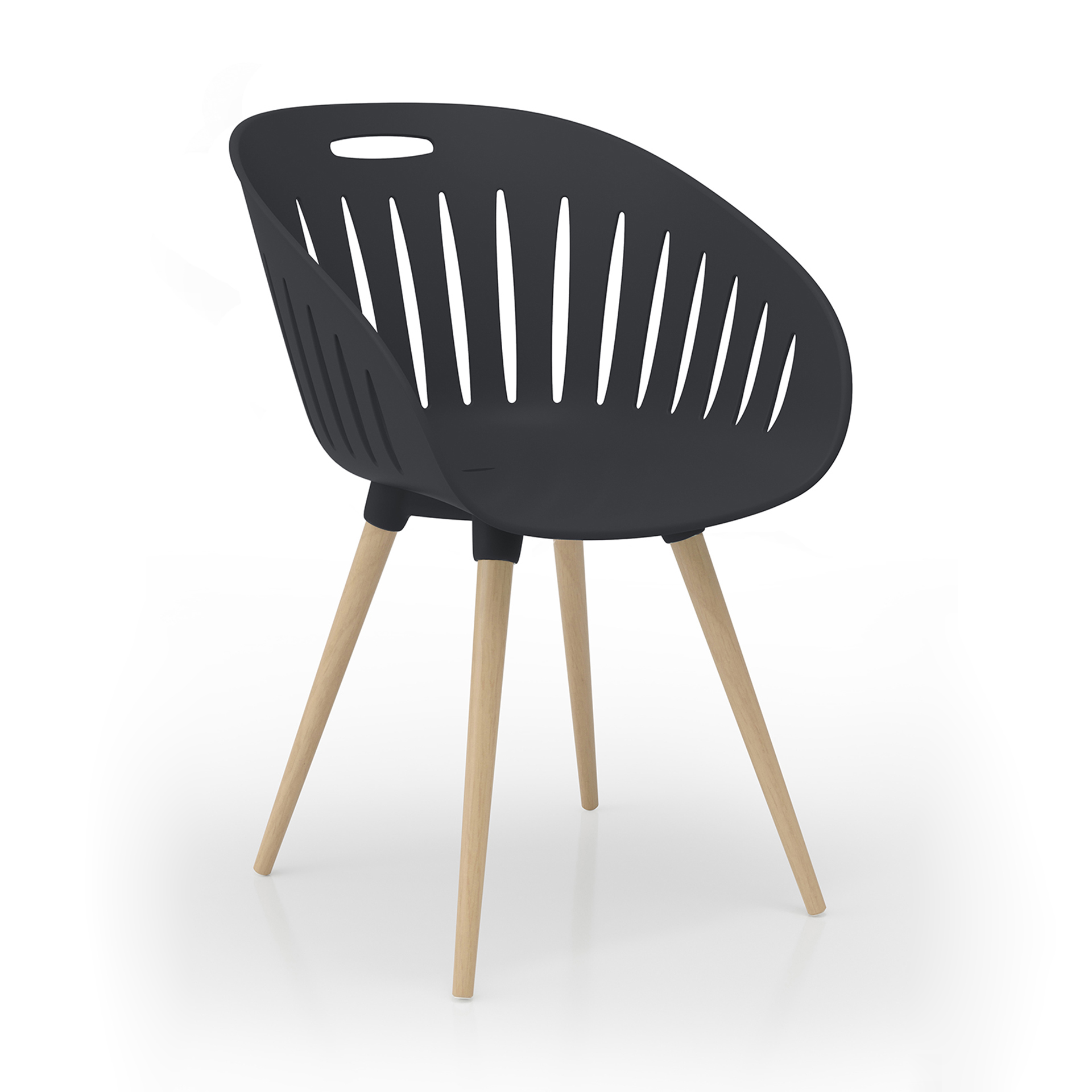 Outdoorstühle Topstar T2023 Anthrazit, Neu – Perfekt für Büro und Empfang