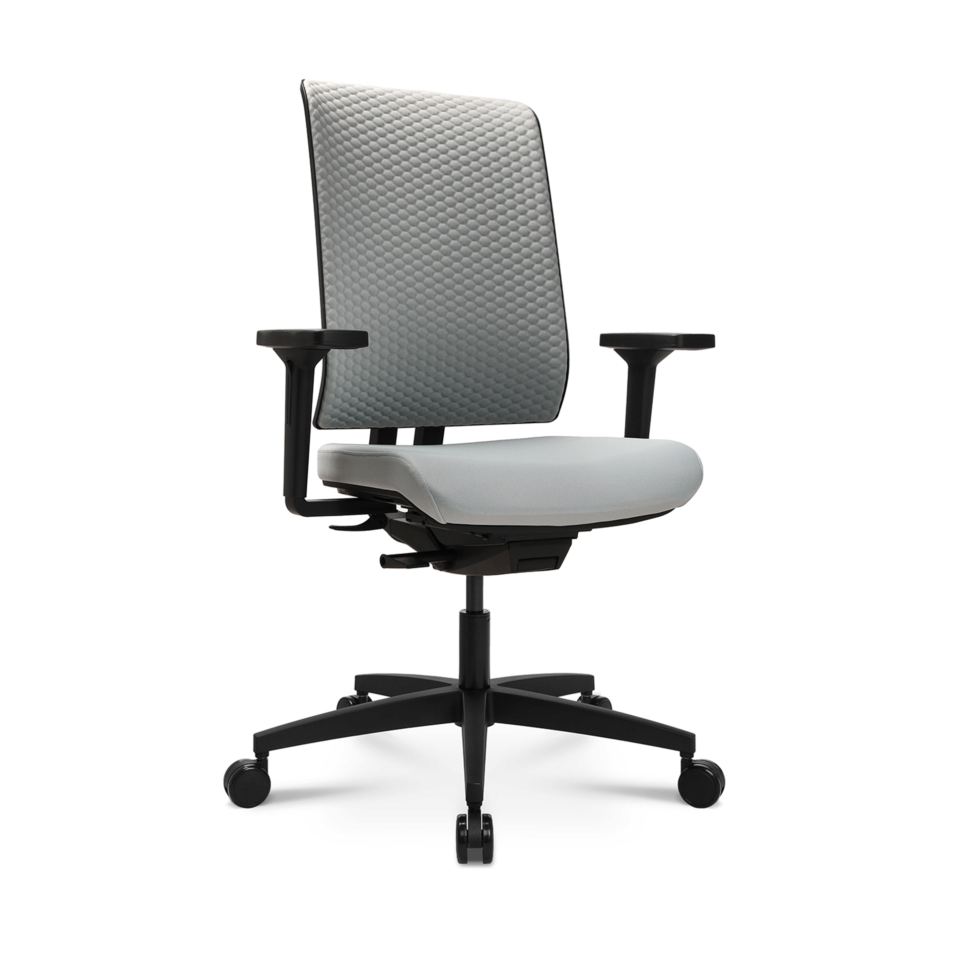 Bürostuhl Tradingzone Green mit 3D Armlehnen, Grau, Neu, Ergonomischer Stuhl - ideal für flexibles Arbeiten