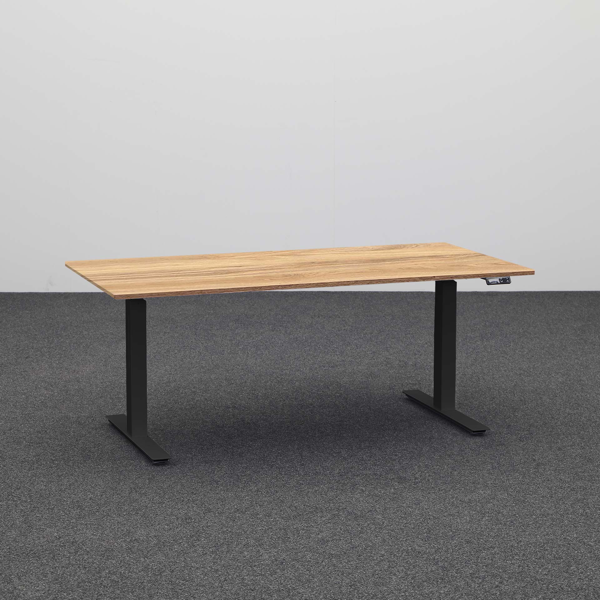 Stehpult höhenverstellbar Rol Elevate (Eiche, Neu, 160x80, Schwarz)
