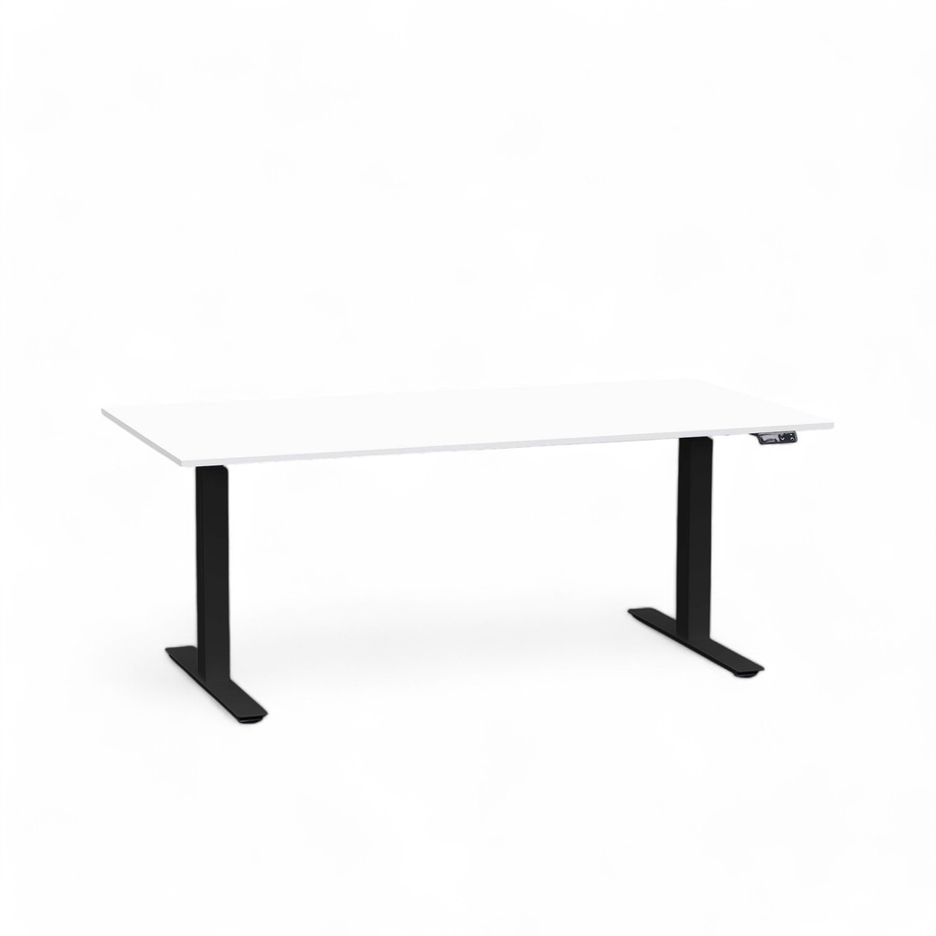 Stehpult höhenverstellbar Rol Elevate (Neu, 160x80, Weiss, Schwarz)