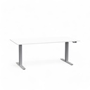 Stehpult höhenverstellbar Rol Elevate (Neu, 160x80, Weiss, Silbergrau)