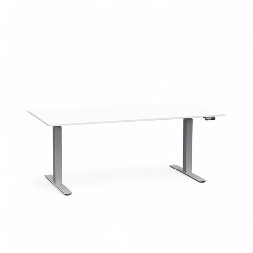 Stehpult höhenverstellbar Rol Elevate (Neu, 160x80, Weiss, Silbergrau)