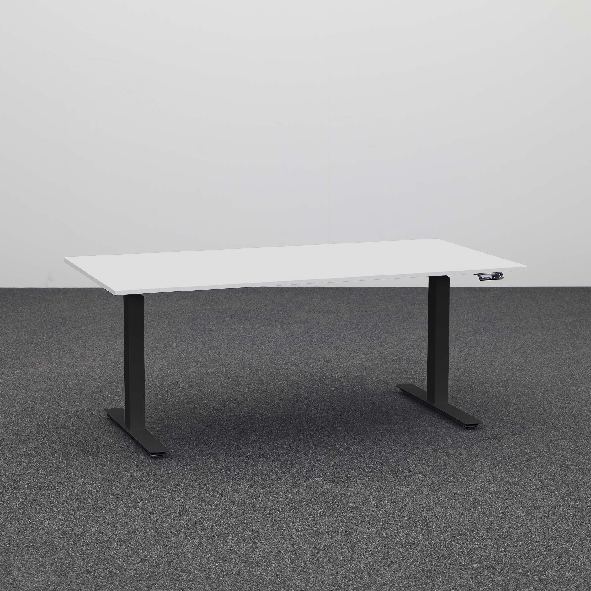 Stehpult höhenverstellbar Rol Elevate (Grau, Neu, 180x80, Schwarz)