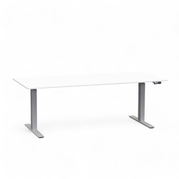 Stehpult höhenverstellbar Rol Elevate (Weiss, Neu, 180x80, Silbergrau)