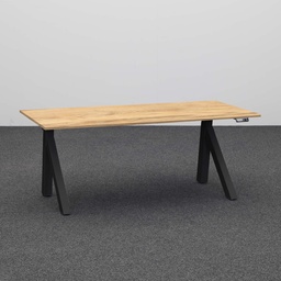 Stehpult höhenverstellbar Rol Split Dynamic (Eiche, Neu, 160x80, Schwarz)
