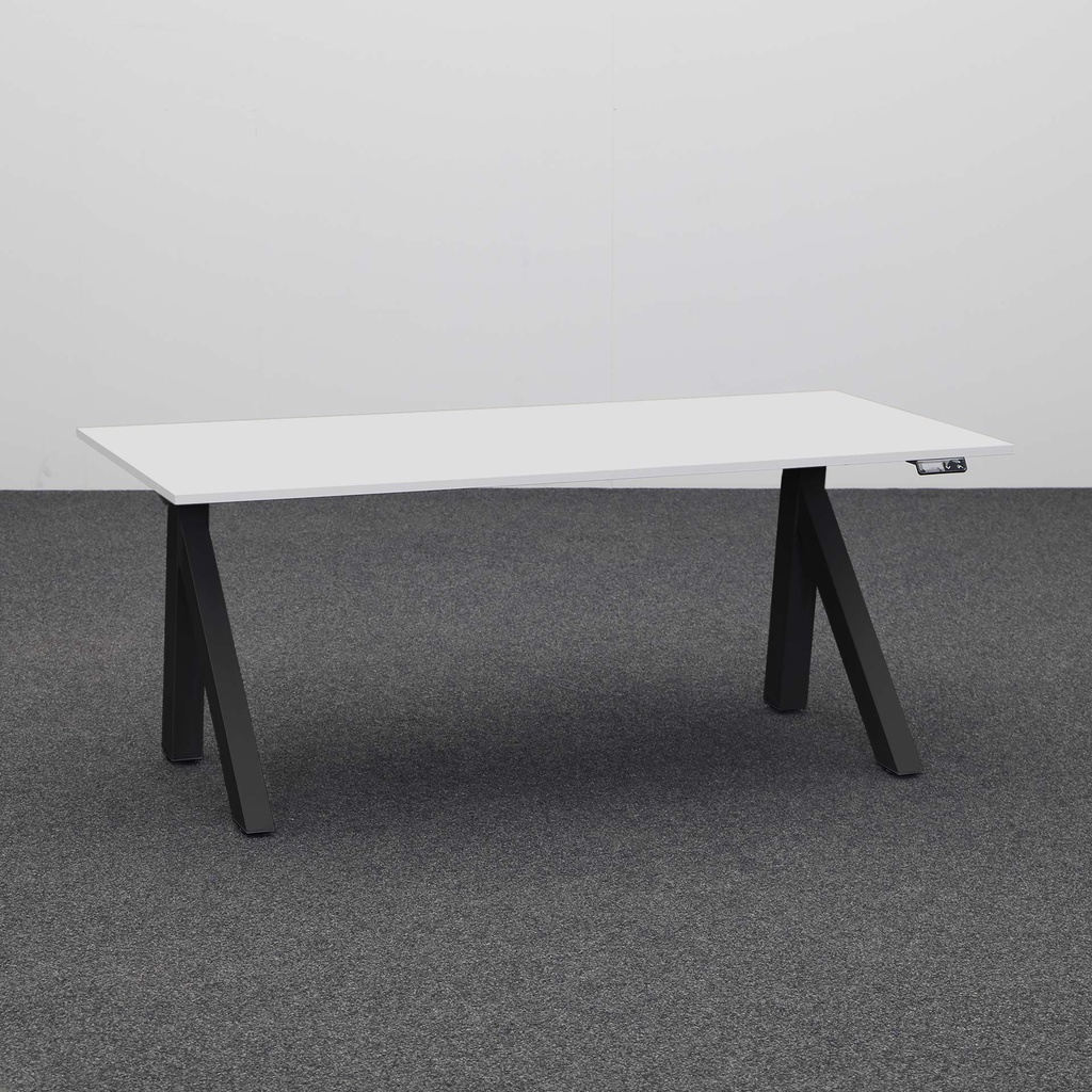 Stehpult höhenverstellbar Rol Split Dynamic (Grau, Neu, 160x80, Schwarz)