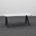 Stehpult höhenverstellbar Rol Split Dynamic (Grau, Neu, 160x80, Schwarz)
