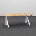 Stehpult höhenverstellbar Rol Split Dynamic (Eiche, Neu, 160x80, Weiss)