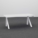 Stehpult höhenverstellbar Rol Split Dynamic (Grau, Neu, 160x80, Weiss)