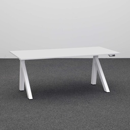Stehpult höhenverstellbar Rol Split Dynamic (Grau, Neu, 160x80, Weiss)