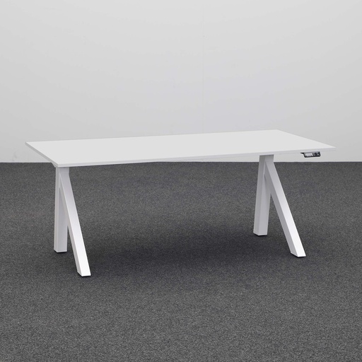 Stehpult höhenverstellbar Rol Split Dynamic (Grau, Neu, 160x80, Weiss)
