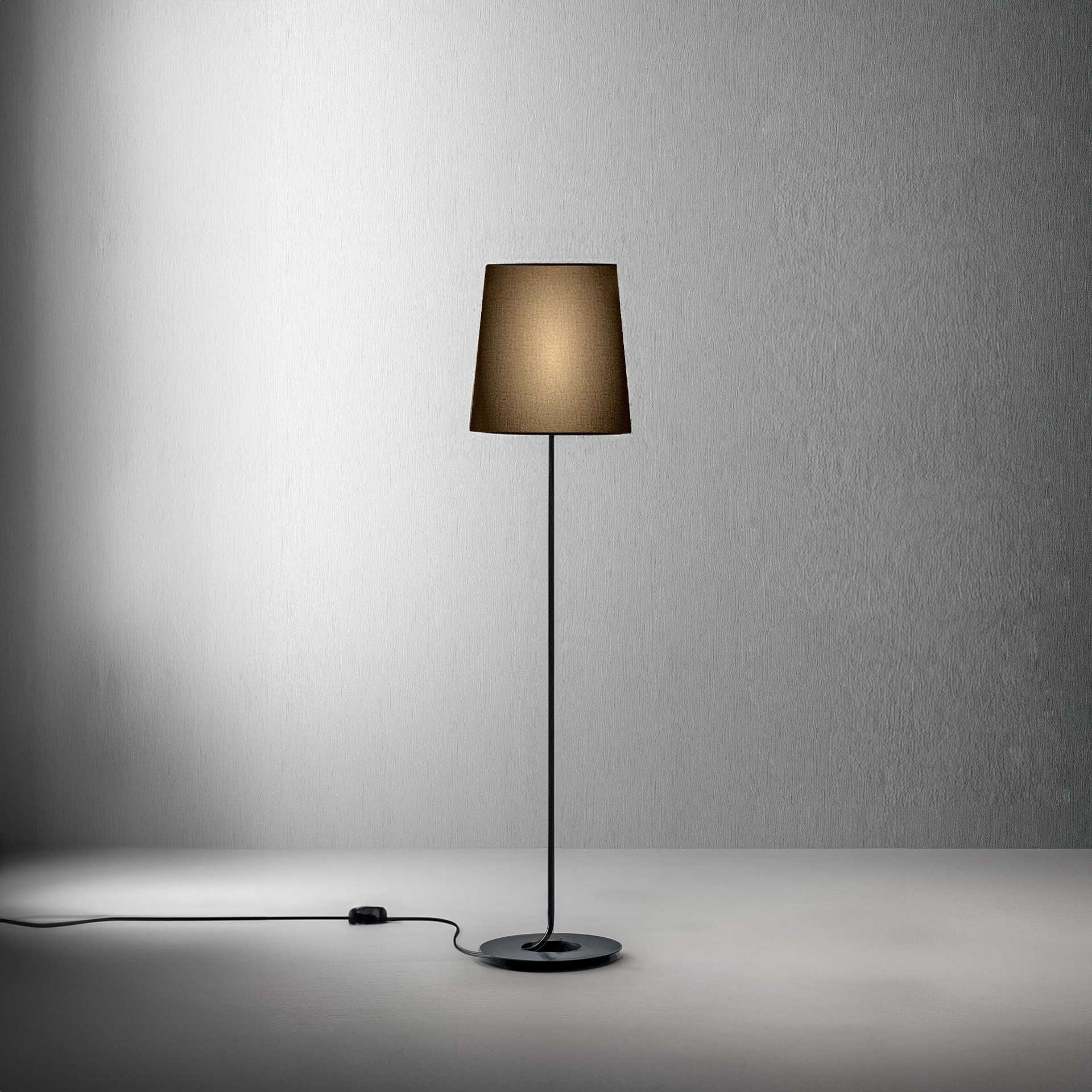 Stehlampen Quadrifoglio Grace Small (Schwarz, Neu, Schwarz)