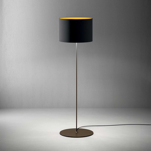 Stehlampen Quadrifoglio Half Moon (Gelb, Neu, Bronze)