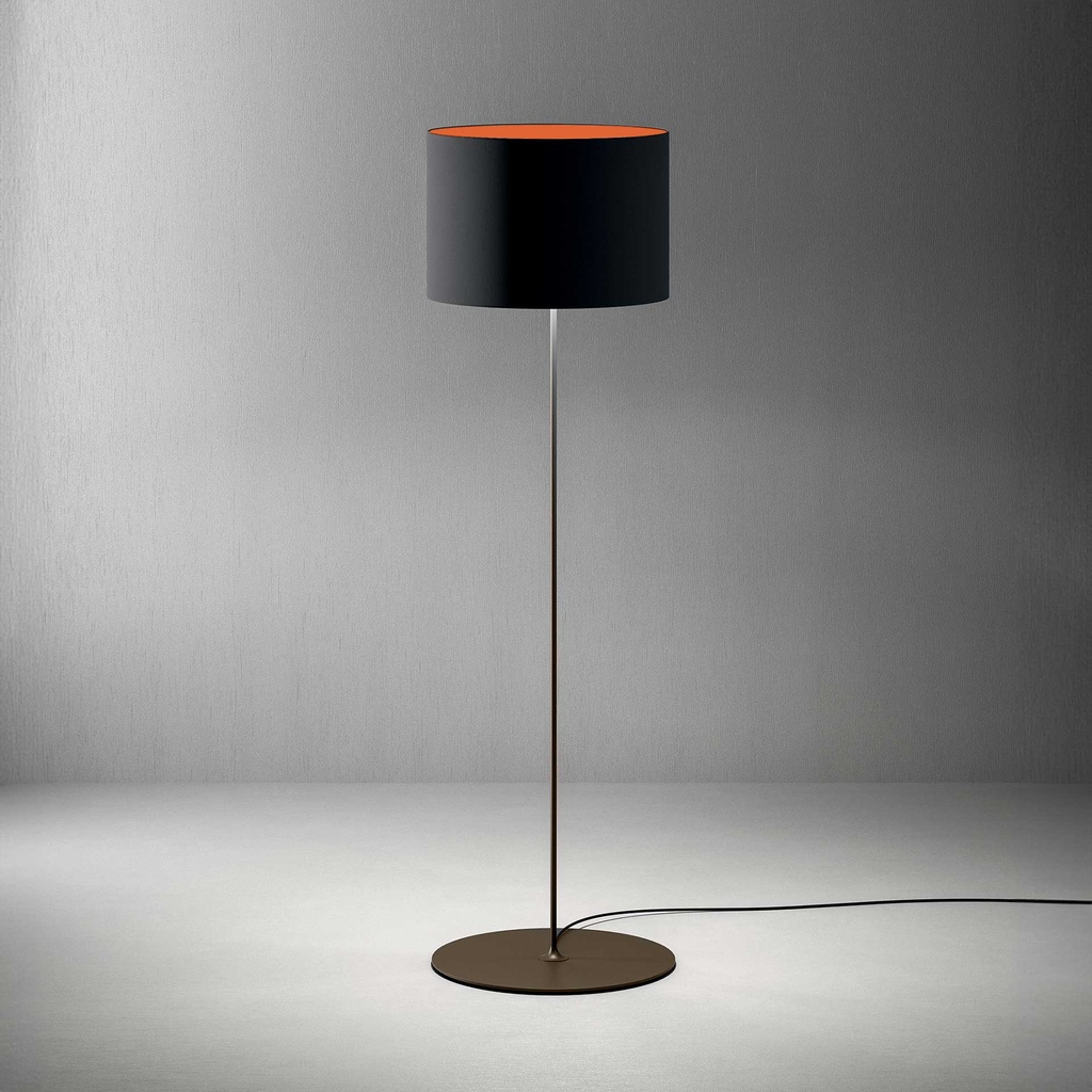 Stehlampen Quadrifoglio Half Moon (Orange, Neu, Bronze)