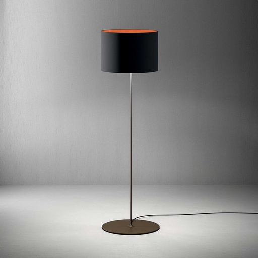 Stehlampen Quadrifoglio Half Moon (Orange, Neu, Bronze)
