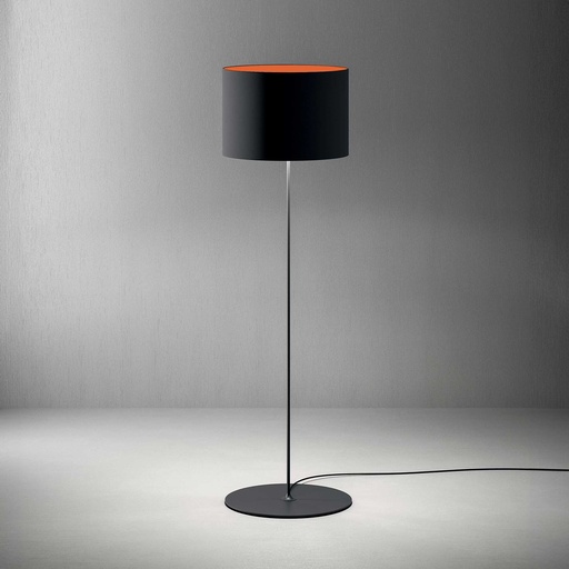 Stehlampen Quadrifoglio Half Moon (Orange, Neu, Schwarz)