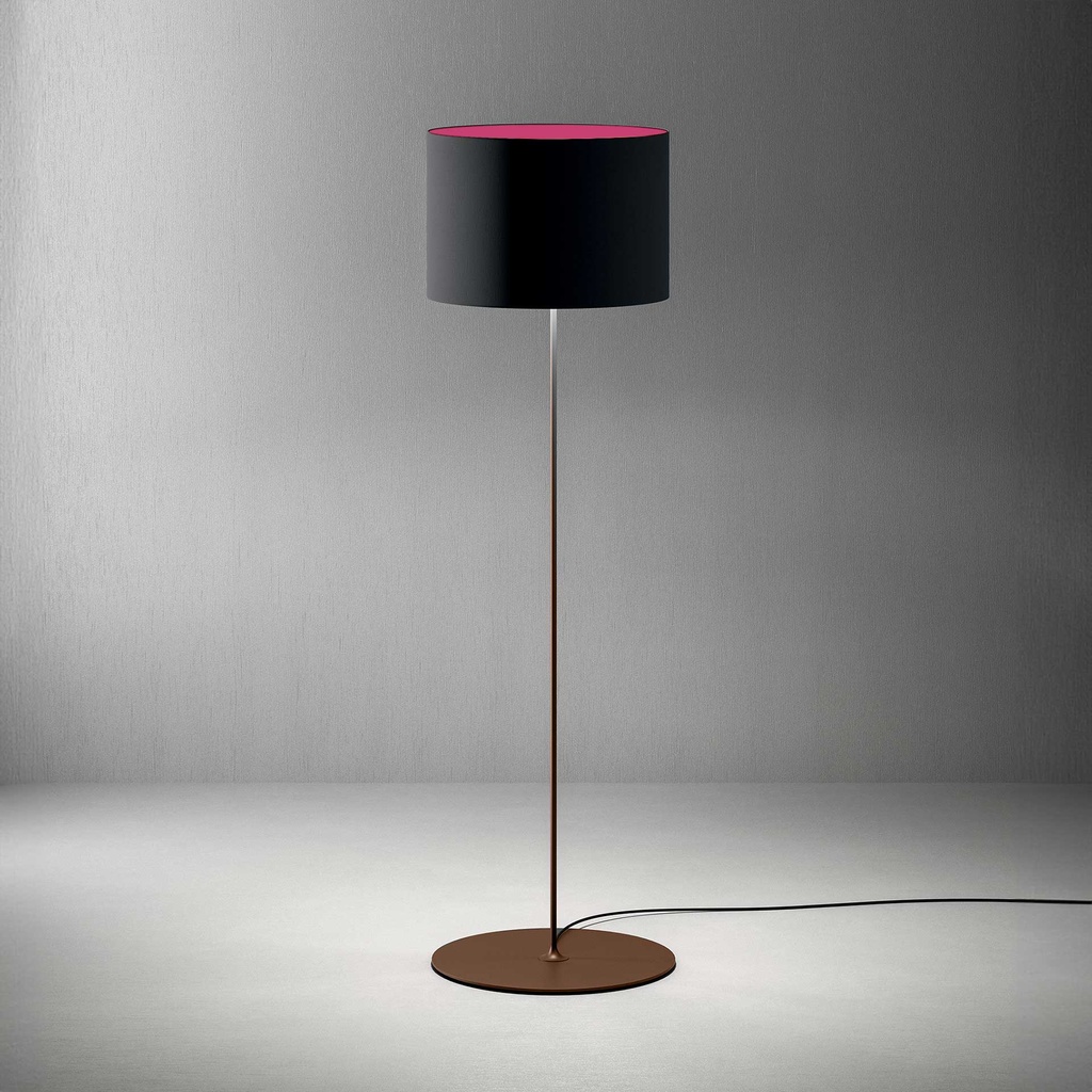 Stehlampen Quadrifoglio Half Moon (Neu, Fuchsia, Corten)