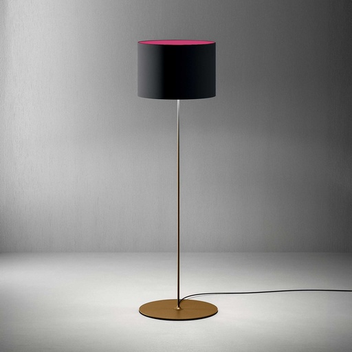 Stehlampen Quadrifoglio Half Moon (Fuchsia, Neu, Gold)