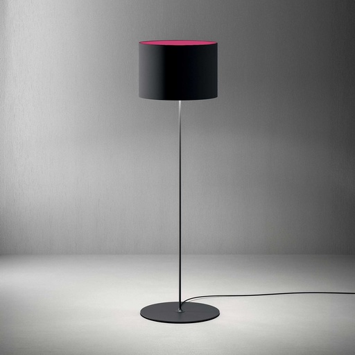 Stehlampen Quadrifoglio Half Moon (Fuchsia, Neu, Schwarz)