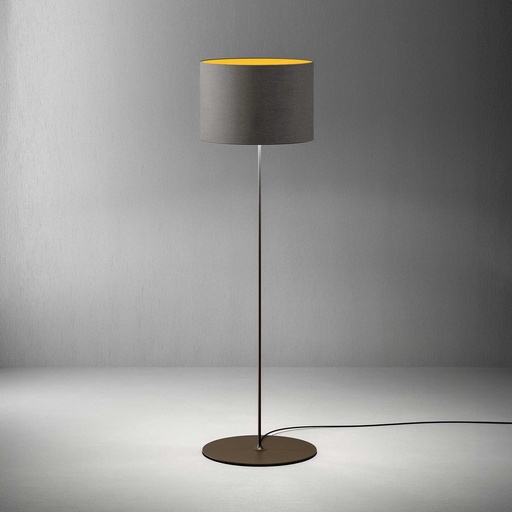 Stehlampen Quadrifoglio Half Moon (Gelb, Neu, Bronze)