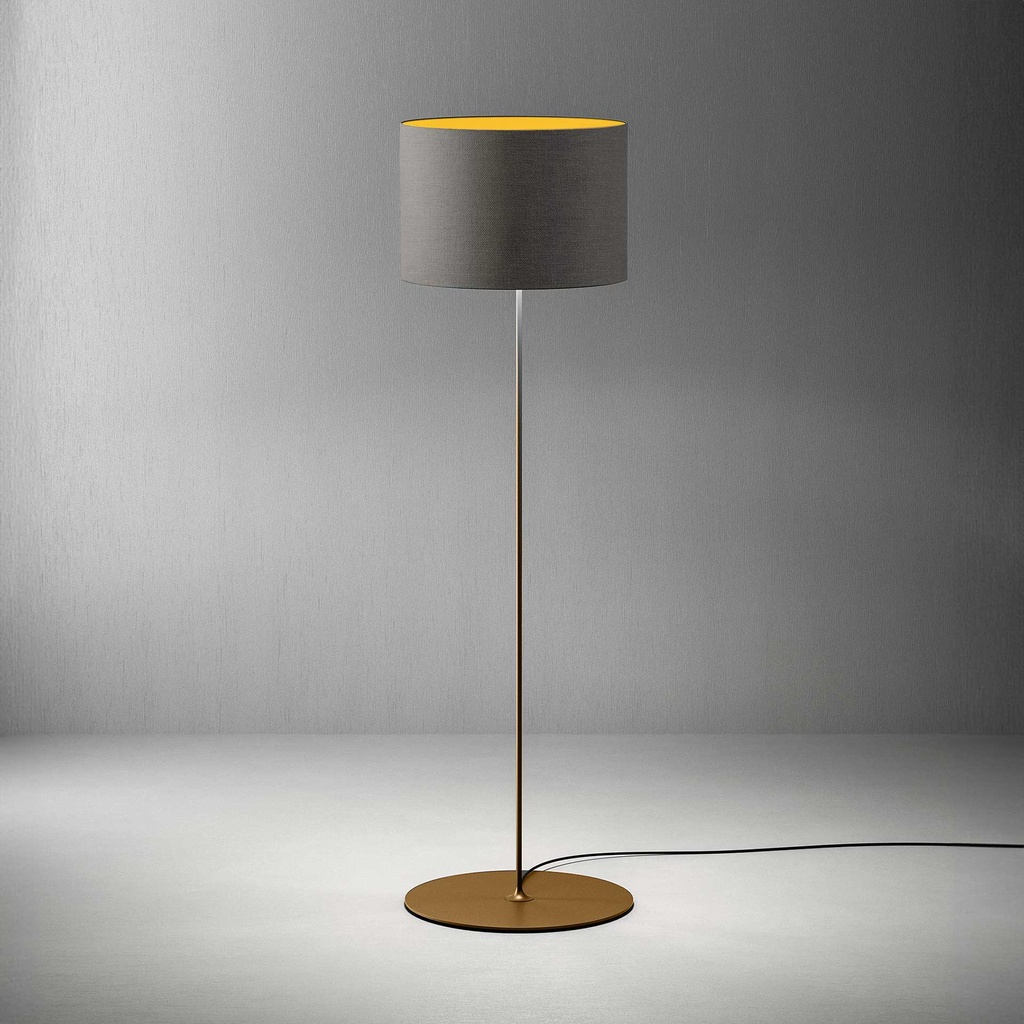 Stehlampen Quadrifoglio Half Moon (Gelb, Neu, Gold)