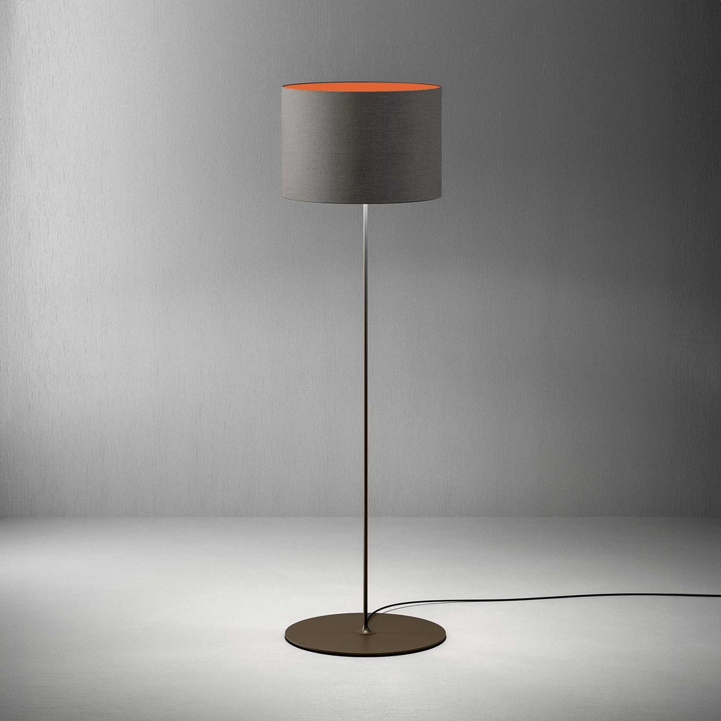 Stehlampen Quadrifoglio Half Moon (Orange, Neu, Bronze)