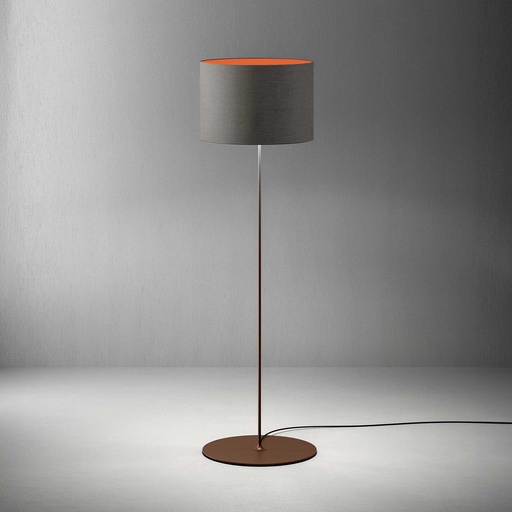 Stehlampen Quadrifoglio Half Moon (Orange, Neu, Corten)
