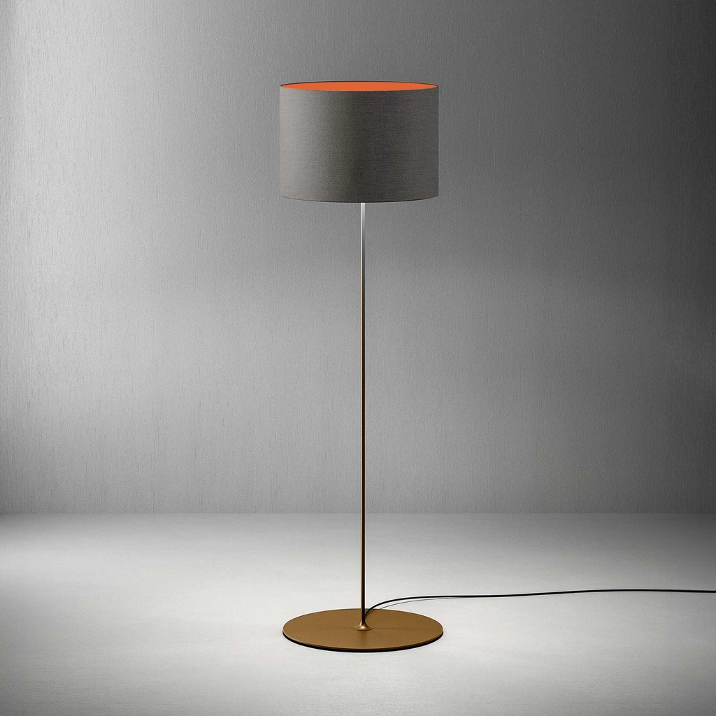 Stehlampen Quadrifoglio Half Moon (Orange, Neu, Gold)
