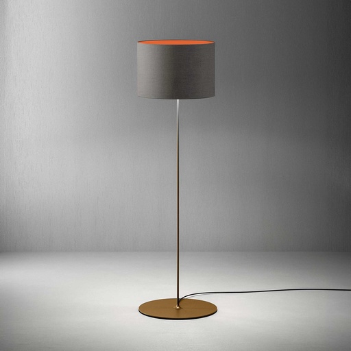 Stehlampen Quadrifoglio Half Moon (Orange, Neu, Gold)
