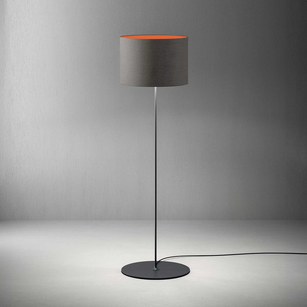 Stehlampen Quadrifoglio Half Moon (Orange, Neu, Schwarz)