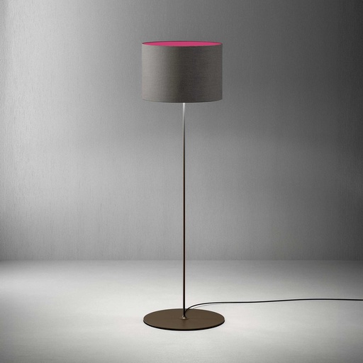 Stehlampen Quadrifoglio Half Moon (Fuchsia, Neu, Bronze)
