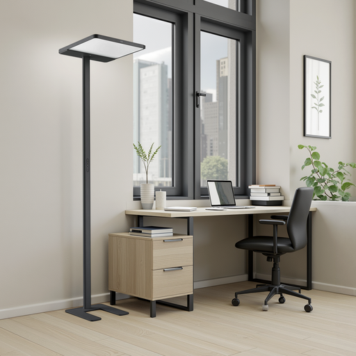 LED Stehlampe Tradingzone Adapt-F1 Desk Side (Schwarz, Neu)