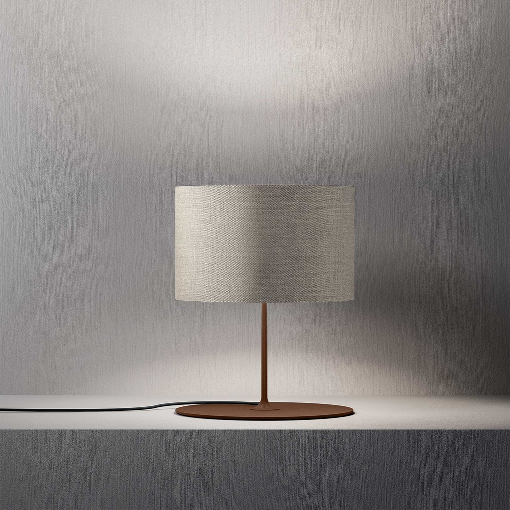 Tischlampen Quadrifoglio Half Moon (Weiss, Neu, Corten)